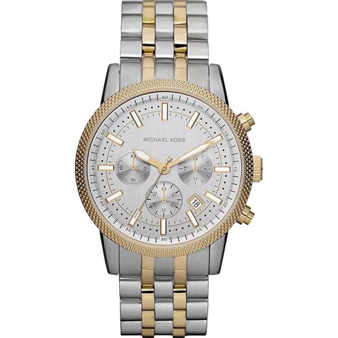 men's michael kors scout chronograph watch|More.